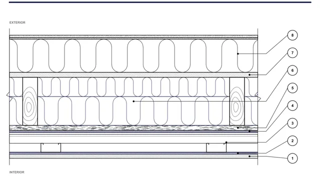 Detail CAD ISO-PER-03: Obvodová stena — omietka