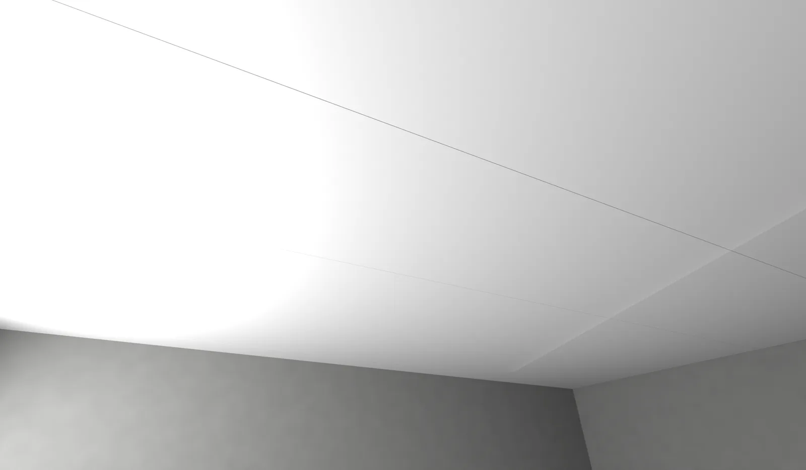 Installation, step 6: the plasterboard