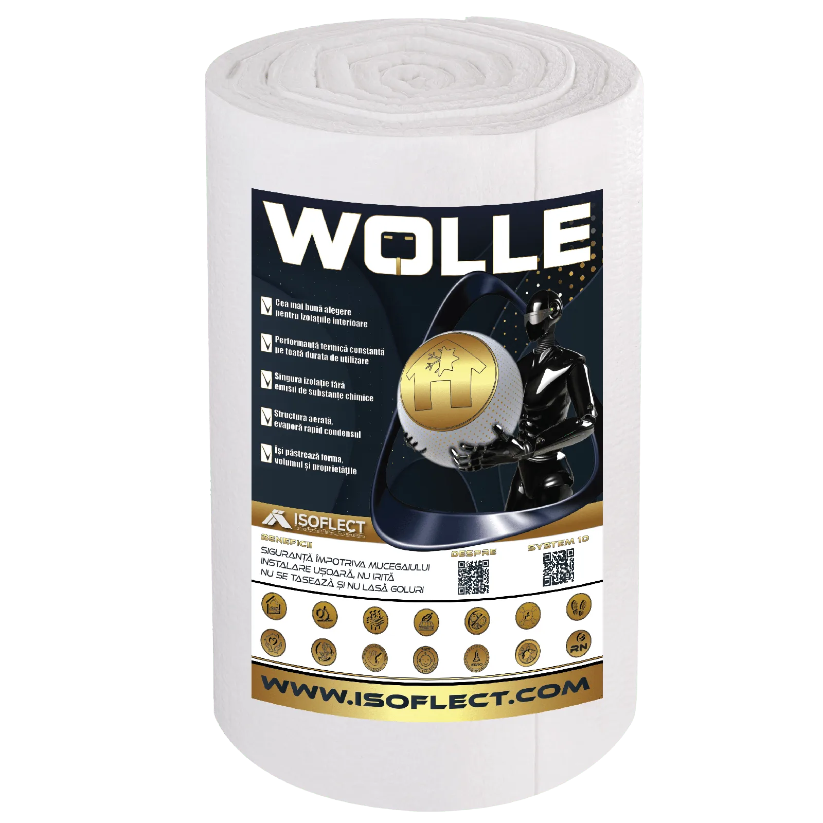 Wolle P800, rolka